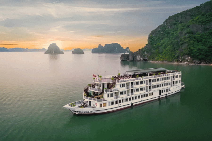 Crown Legend Cruise – 2 Day 1 Night Ha Noi- Ha Long